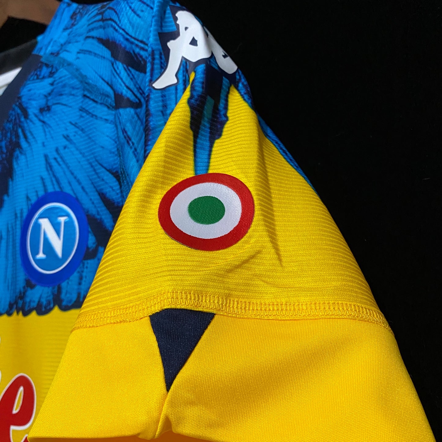 Maillot Naples Napoli Marcelo Burlon Edition Jaune