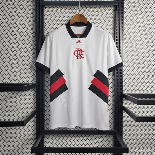 Maillot Flamengo (Brésil) White Icon  2023/24