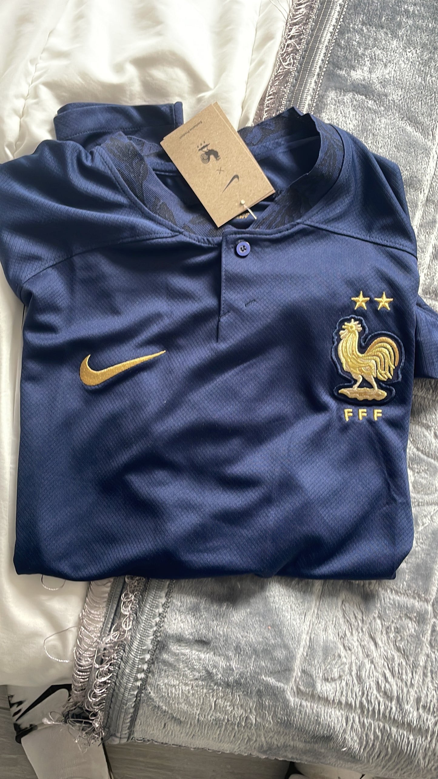 Maillot football France domicile World Cup 2022/23