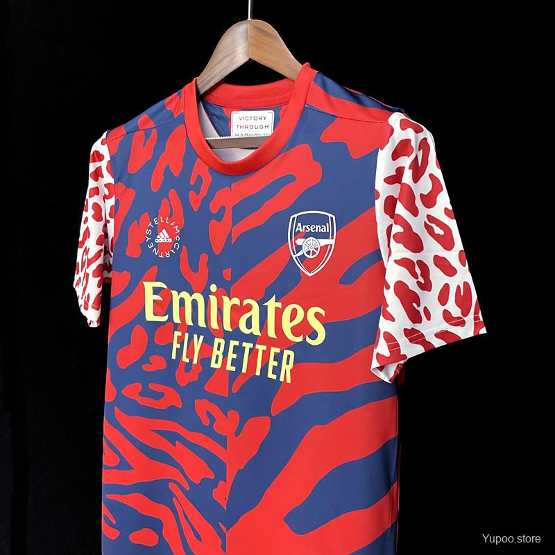 Maillot Arsenal pré-match 2022/23