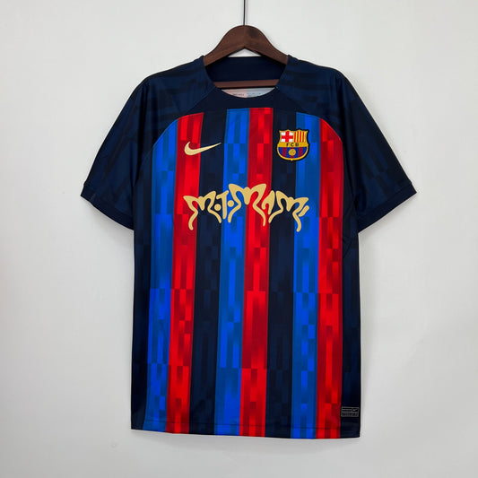 Maillot FC Barcelone/Barcelona domicile Spécial Sponsor 2022/23