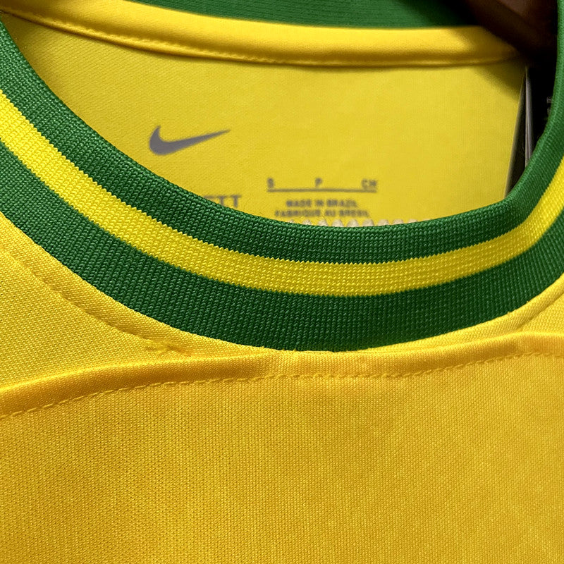 Maillot Bresil Brazil domicile Yellow Concept 2022/23