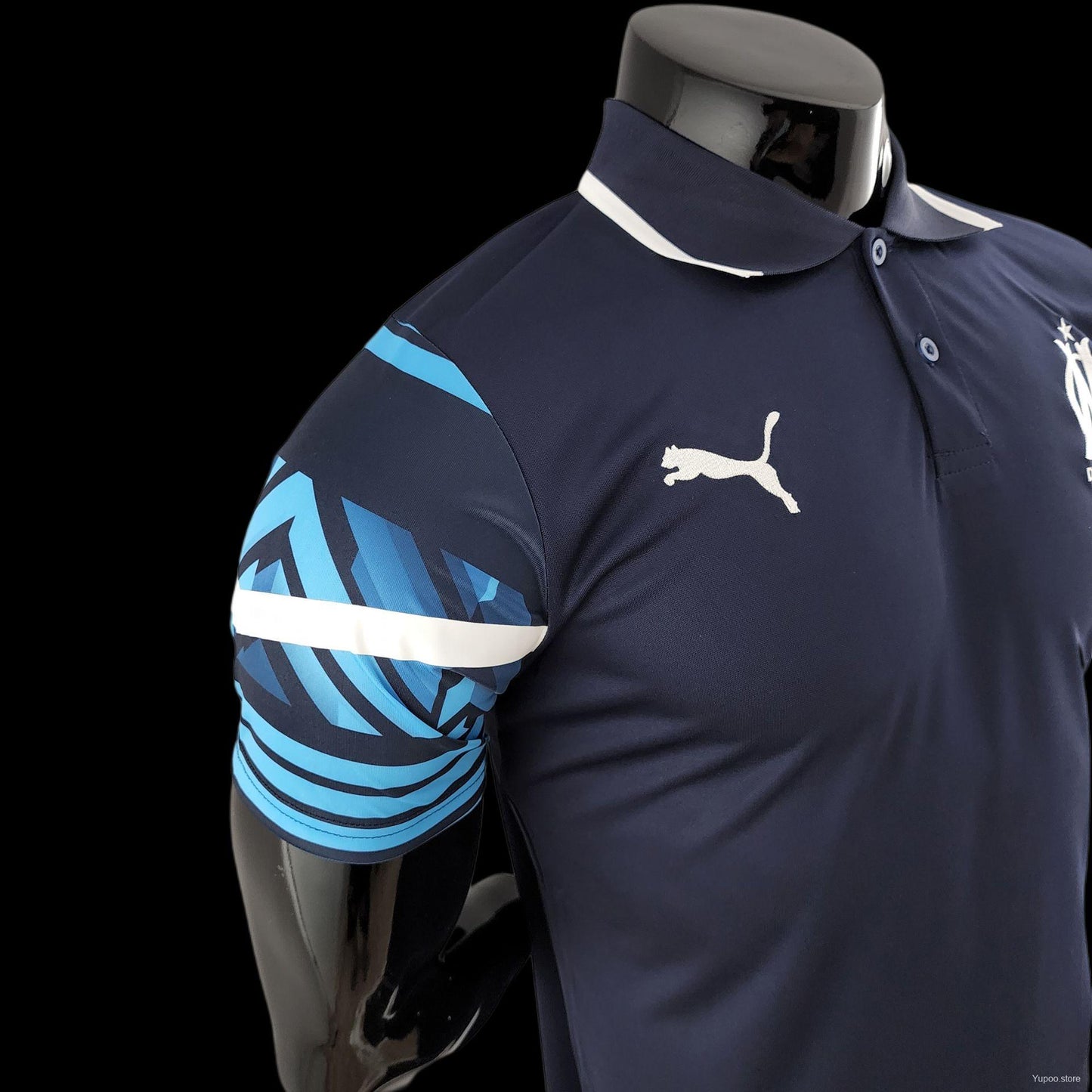 Polo OM/Marseille bleu 2023/24