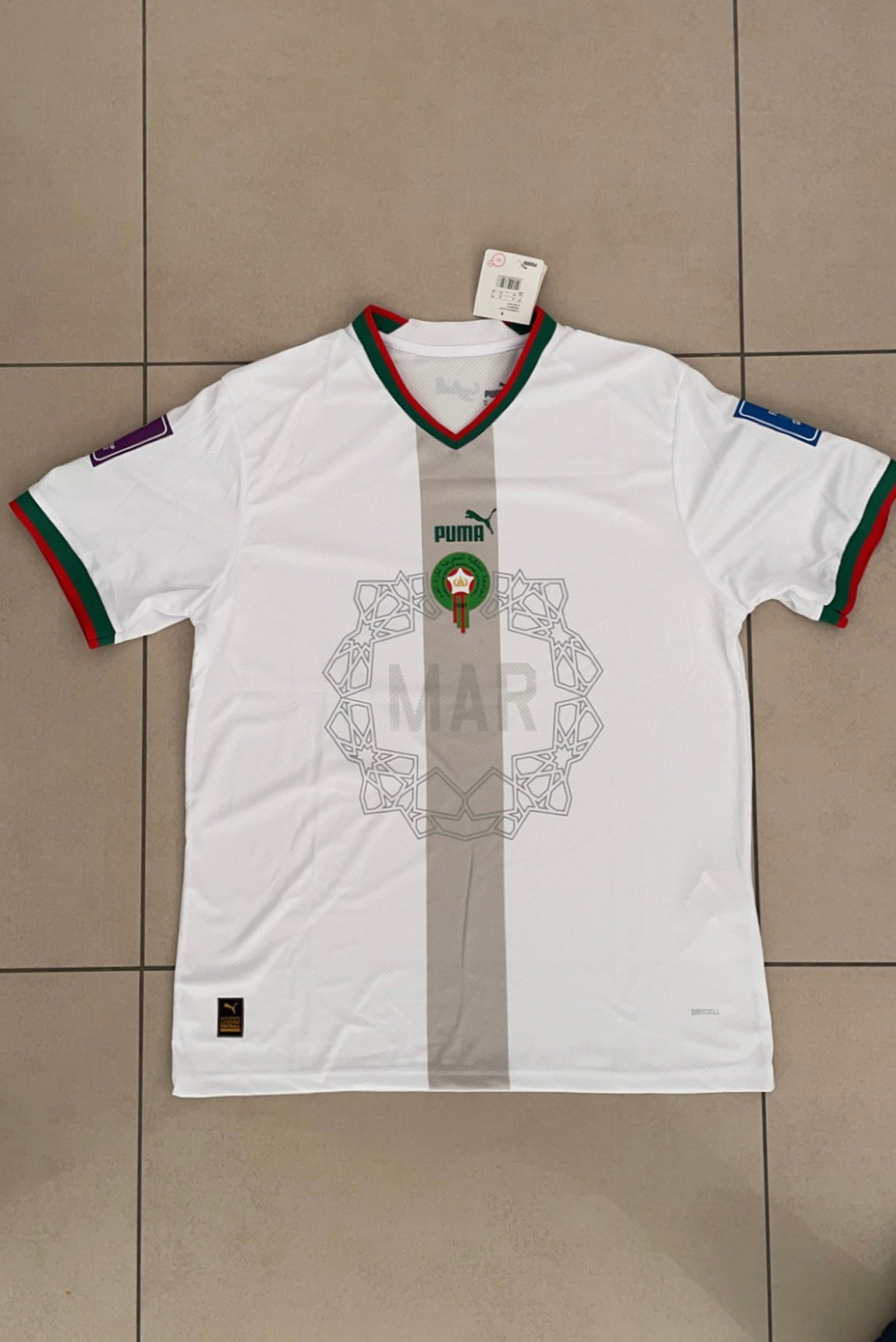 Maillot Maroc Morocco extérieur World Cup 2022