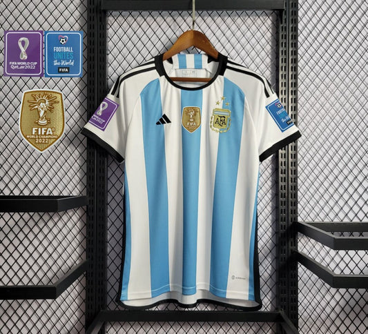 Maillot Argentine/Argentina domicile CHAMPIONS DU MONDE 2022