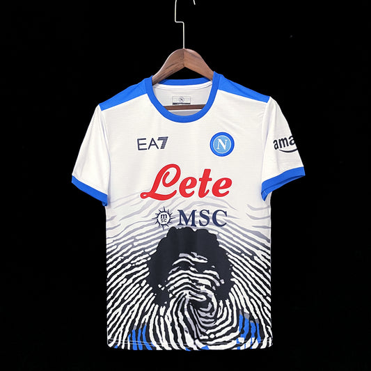 Maillot Naples Napoli Special Maradona White 2021/22