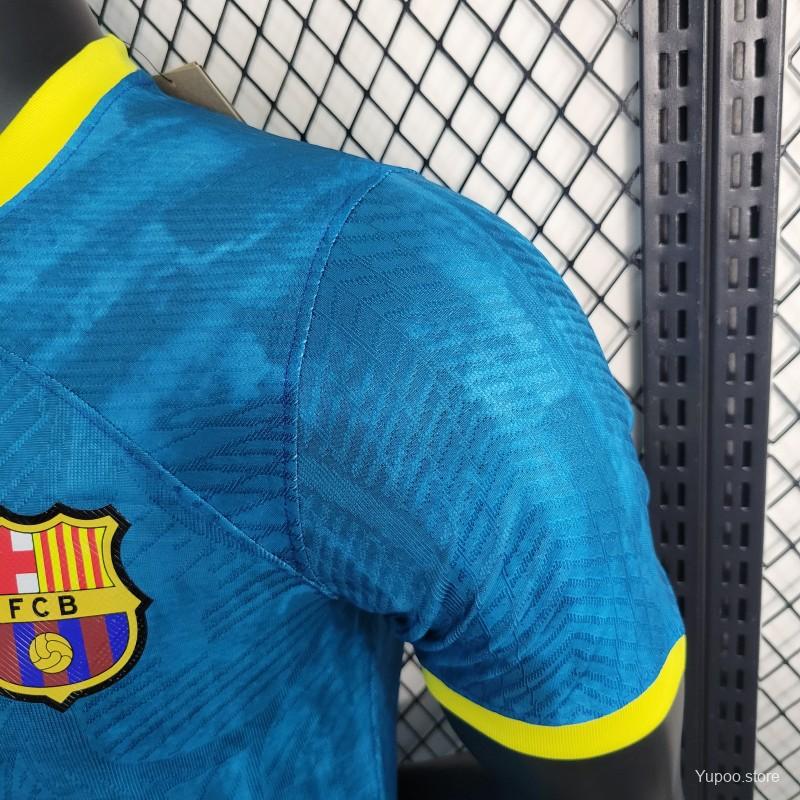 Maillot Barcelone/Barcelona Classic Blue Player Version 2023/24