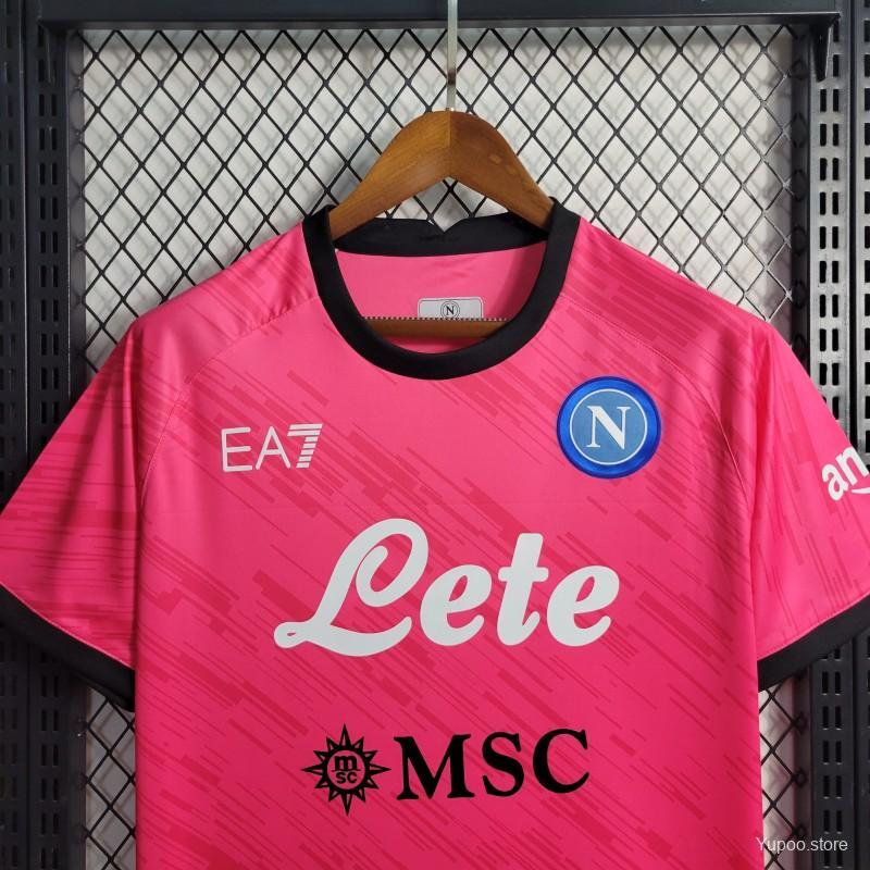 Maillot football Naples Napoli Gardien Goalkeeper 2023/24