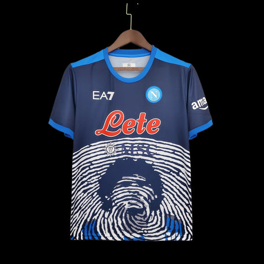 Maillot Naples Napoli Special Maradona Blue 2021/22