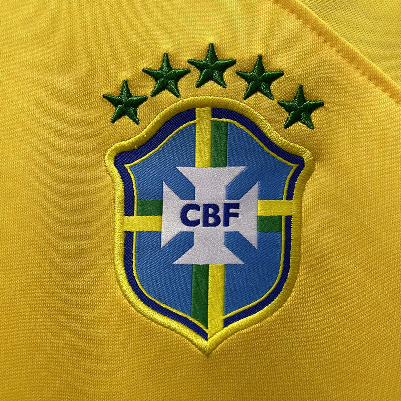 Maillot Bresil Brazil domicile Yellow Concept 2022/23