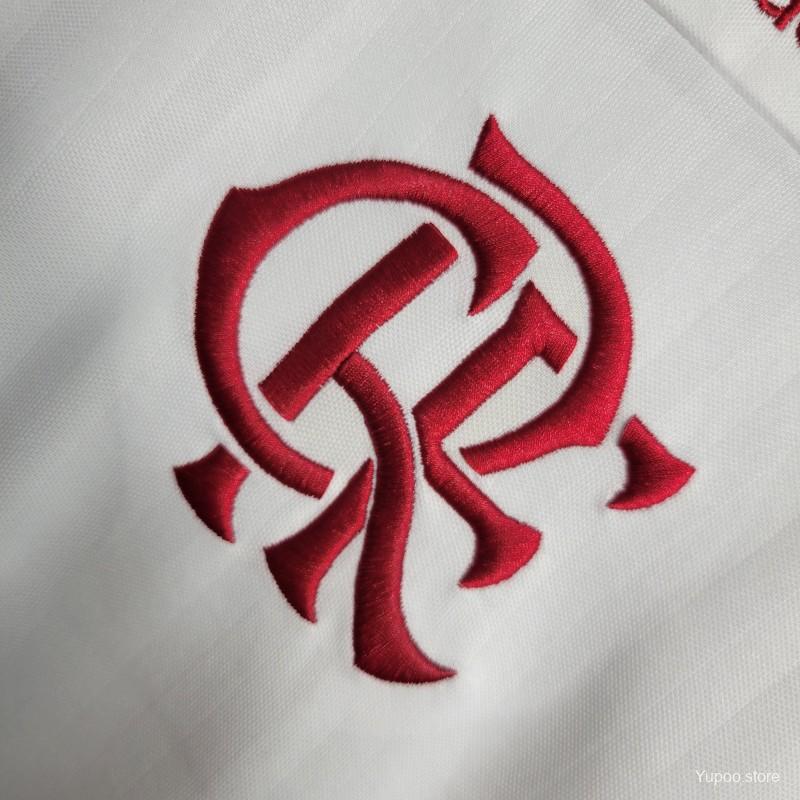 Maillot Flamengo (Brésil) White Icon  2023/24