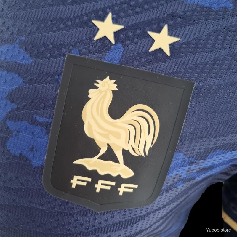 Maillot France domicile Edition Blue Player Version 2022/23