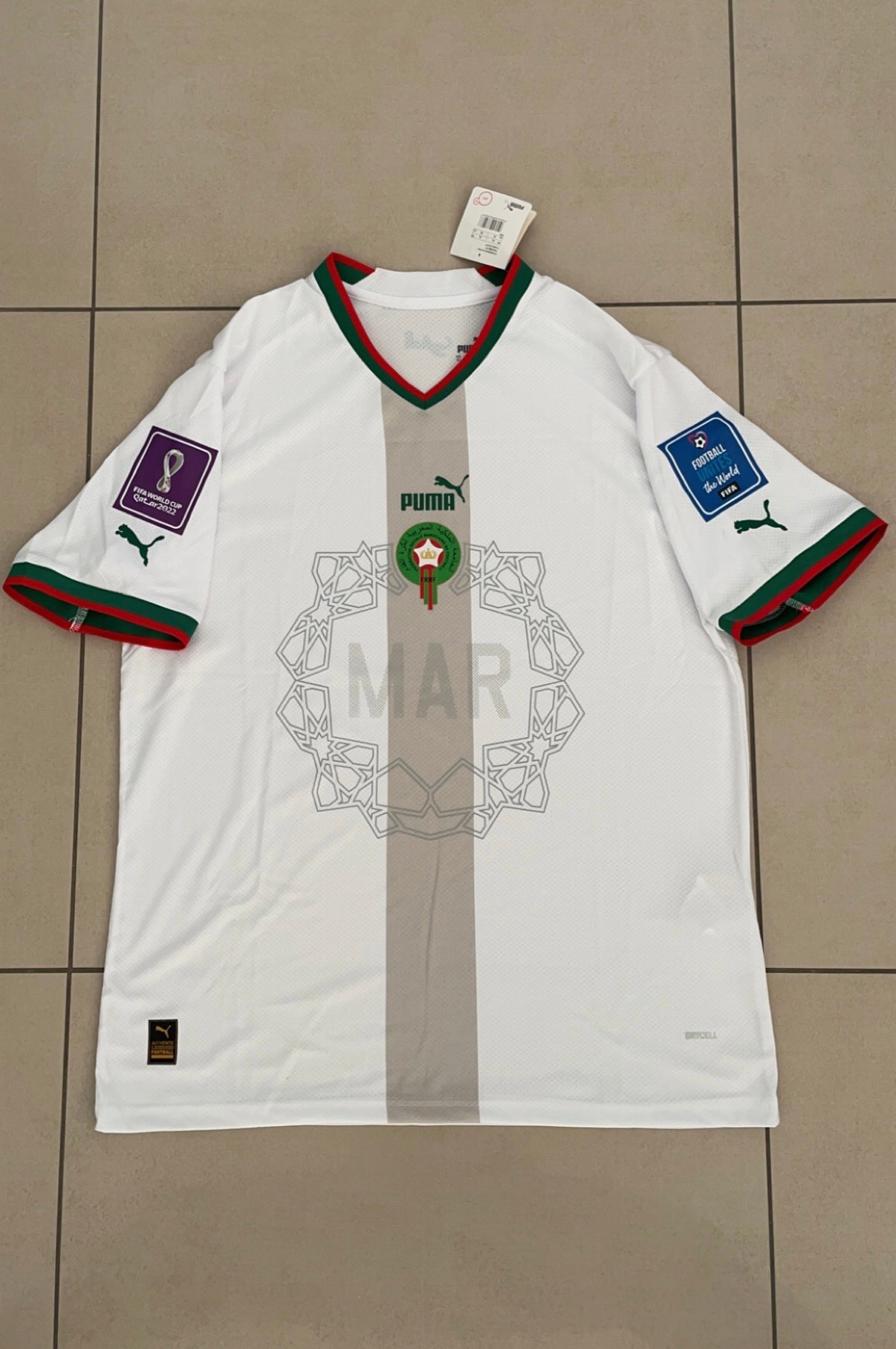 Maillot Maroc Morocco extérieur World Cup 2022