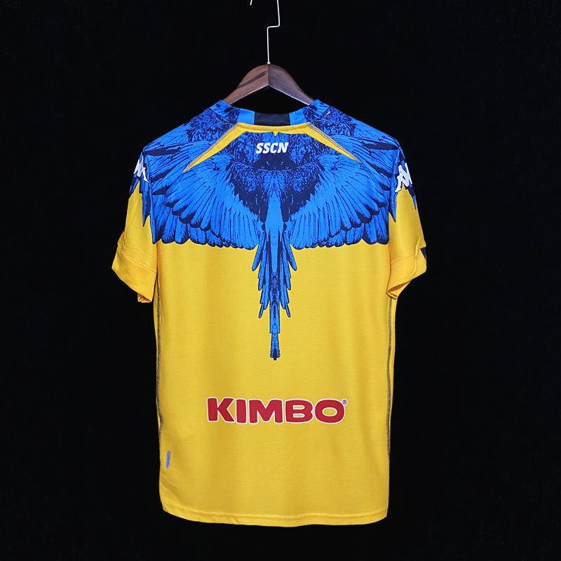 Maillot Naples Napoli Marcelo Burlon Edition Jaune