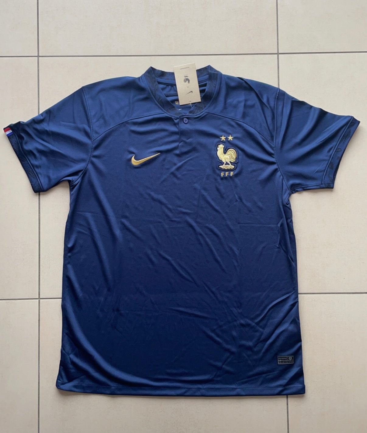 Maillot football France domicile World Cup 2022/23