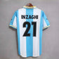 Maillot football Lazio domicile 1999/00 INZAGHI #21