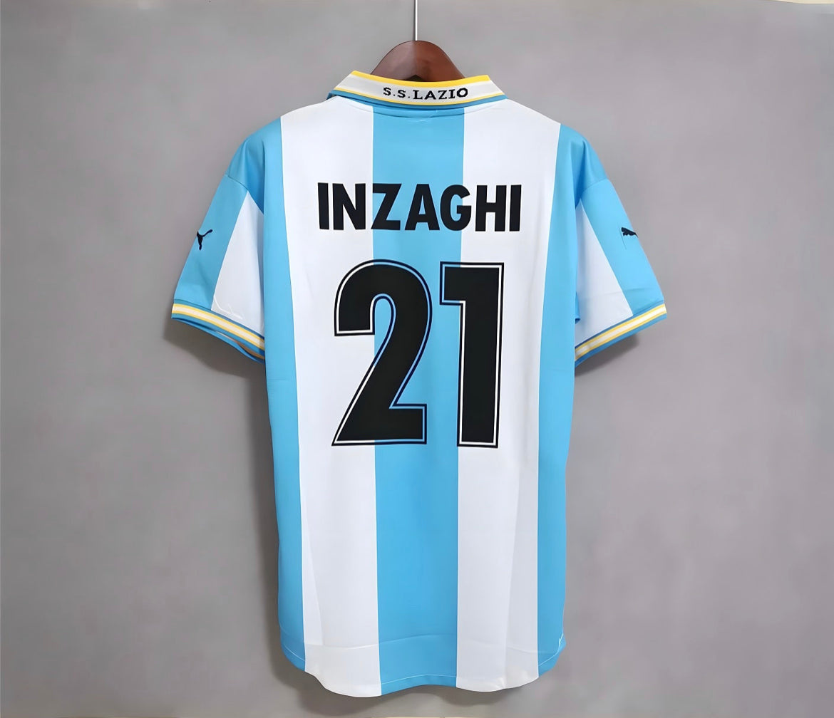 Maillot football Lazio domicile 1999/00 INZAGHI #21