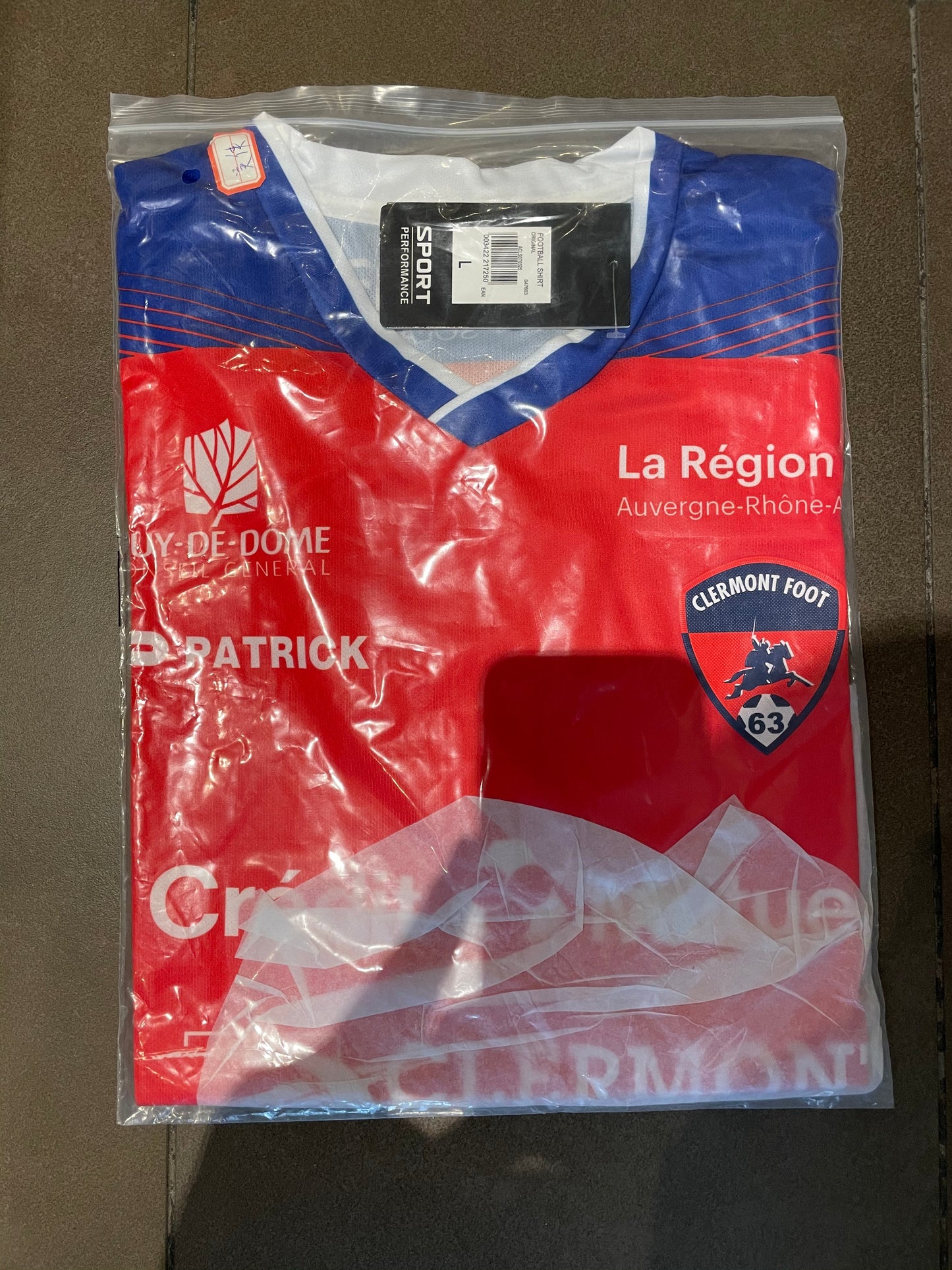 Maillot Clermont Foot domicile 2021/22