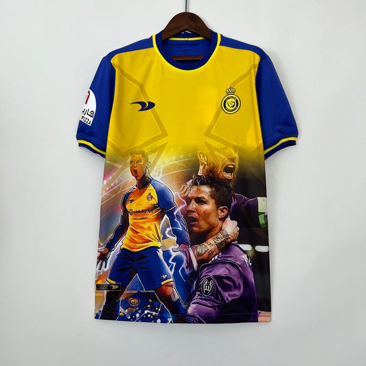 Maillot Al Nassr domicile Spécial Version Ronaldo 2022/23