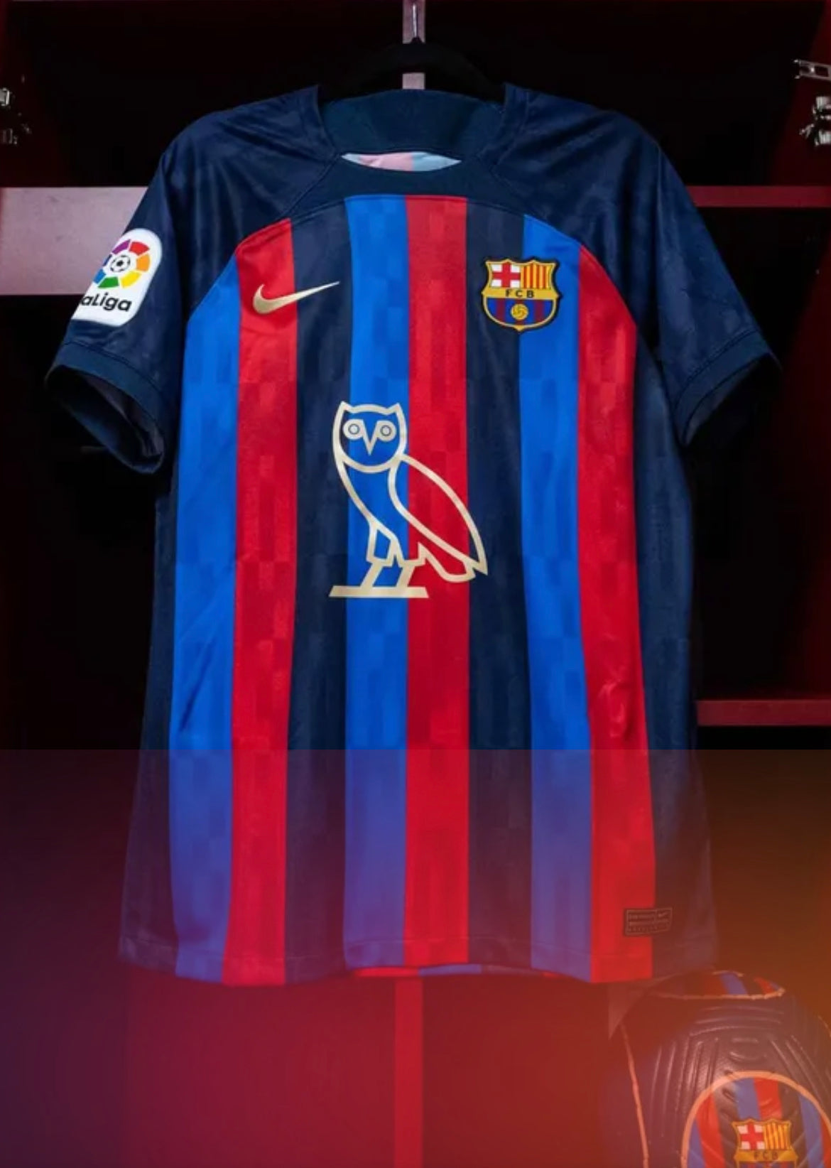 Maillot FC Barcelone domicile DRAKE 2022/23