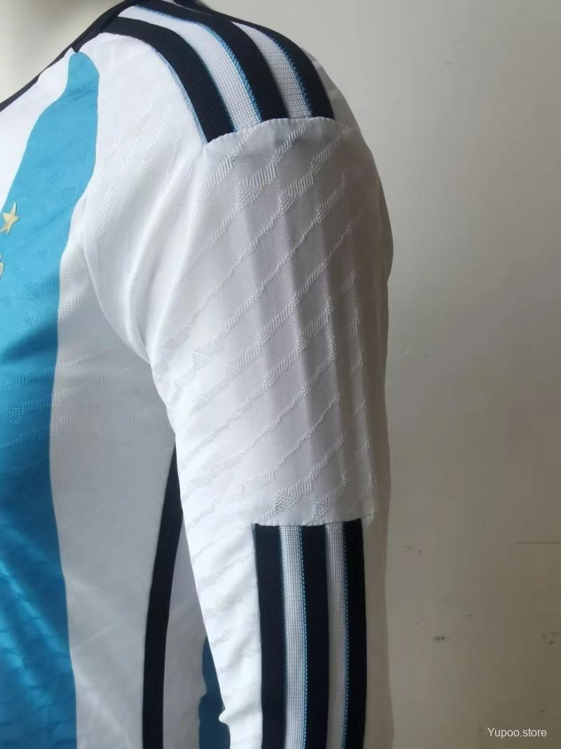 Maillot Argentine/Argentina domicile Player Version SL CHAMPION DU MONDE 2022