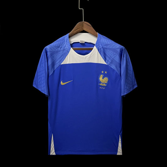 Maillot France training bleu clair 2022/23