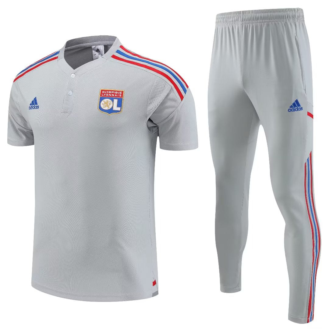 Survêtement Polo OL/Lyon gris 2023/24