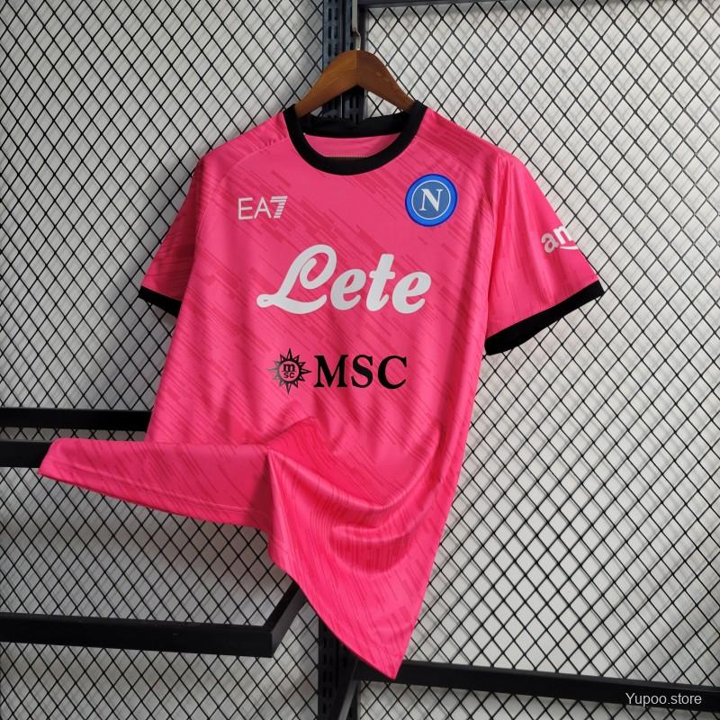 Maillot football Naples Napoli Gardien Goalkeeper 2023/24