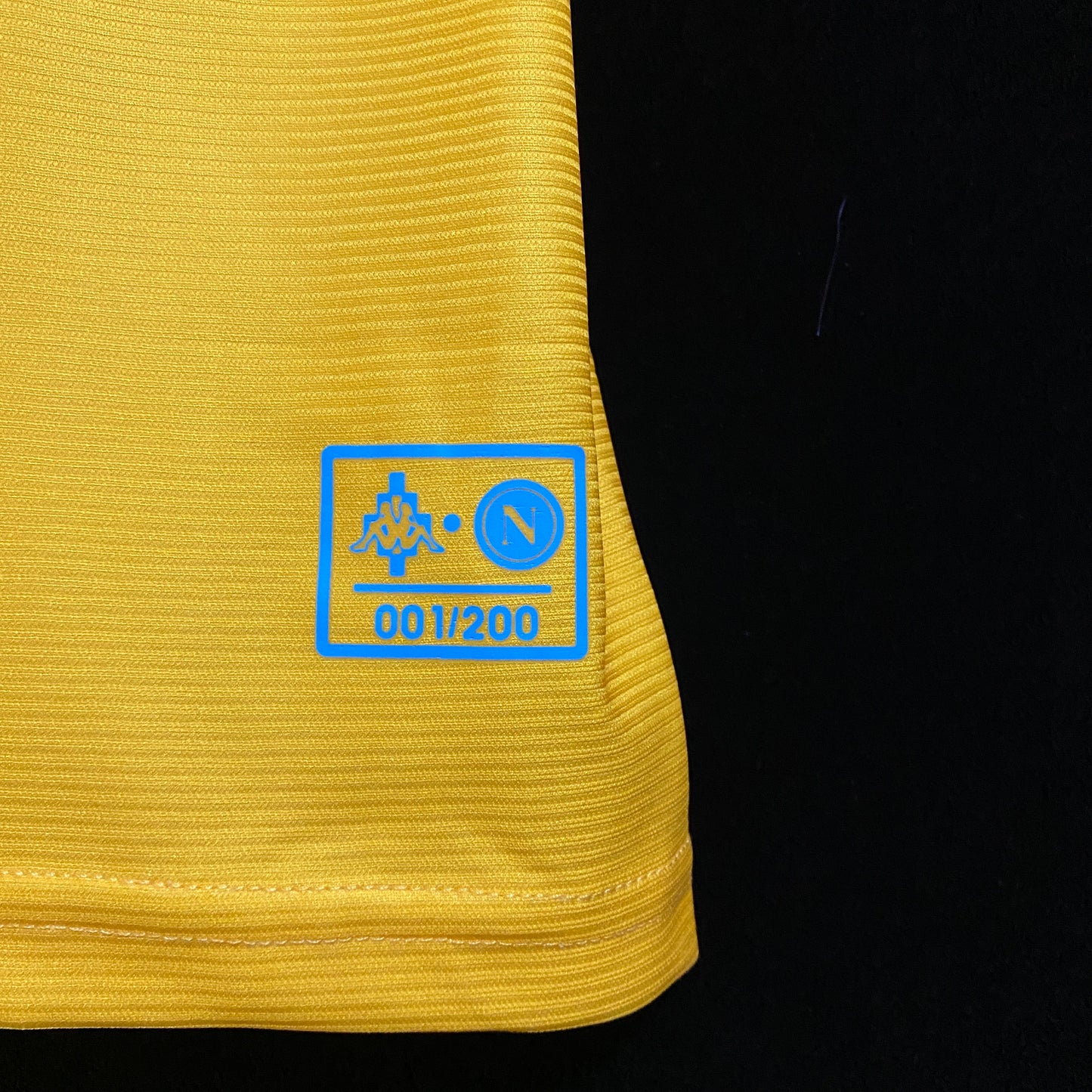 Maillot Naples Napoli Marcelo Burlon Edition Jaune