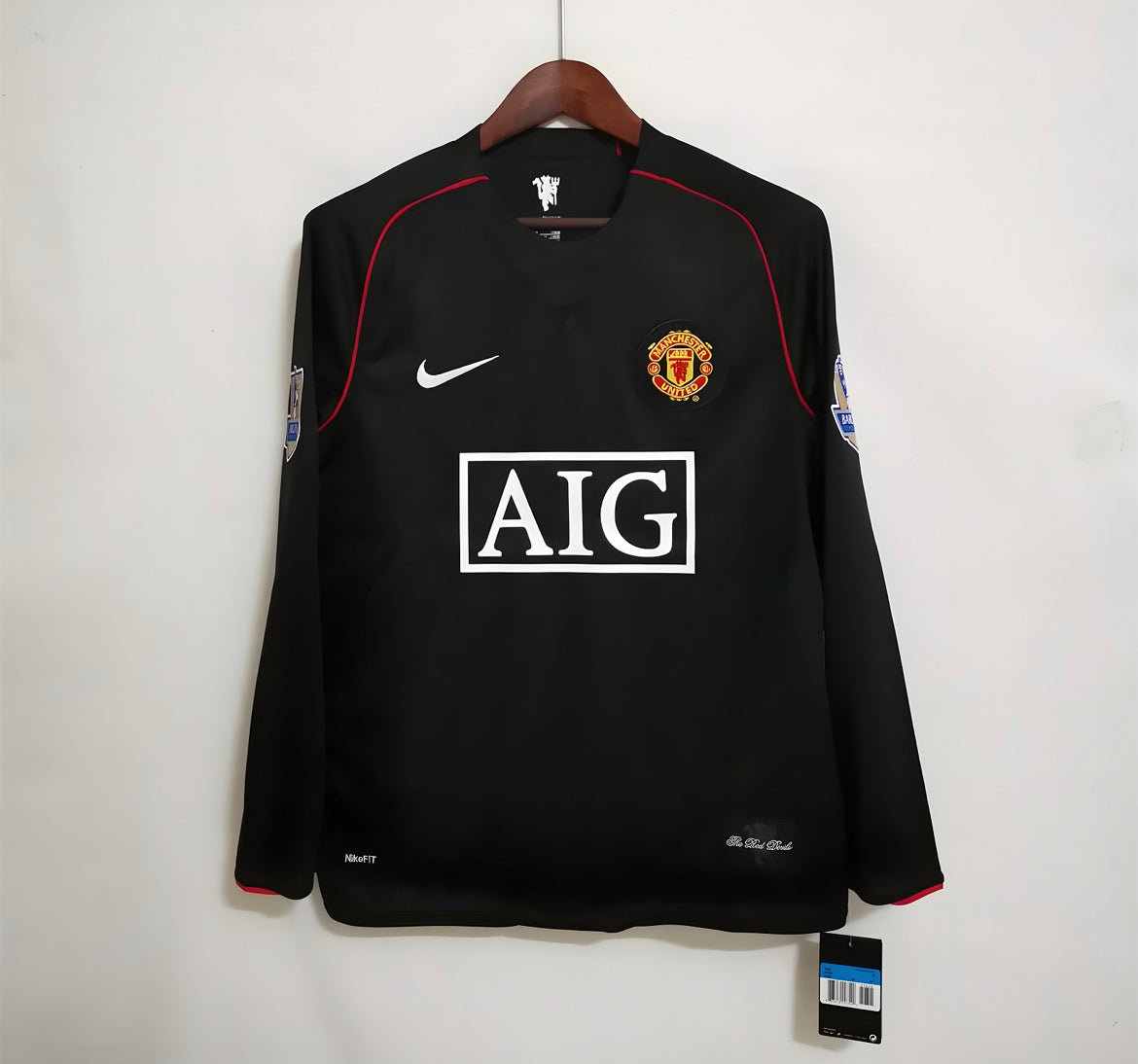 Maillot Manchester United RONALDO exterieur LS 2007/08