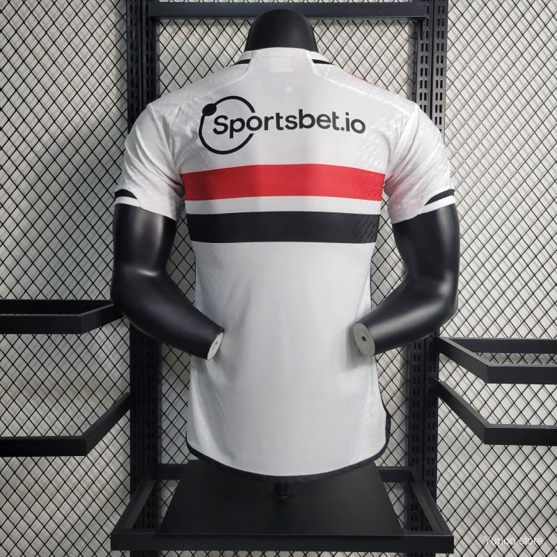 Maillot football Sao Paulo domicile Player Version 2023/24