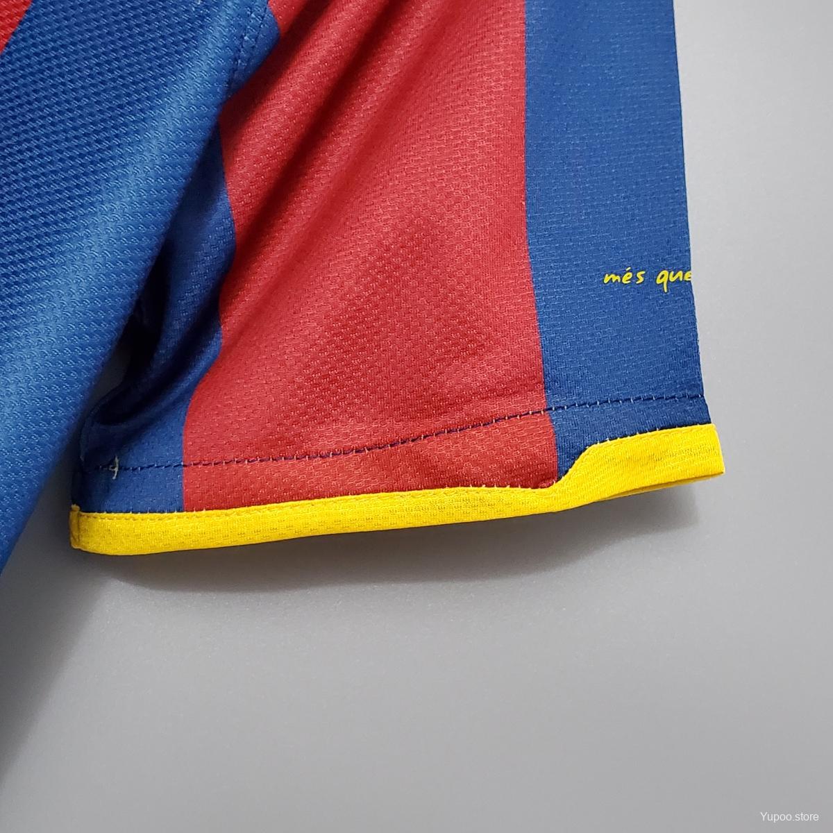 Maillot FC Barcelone Barcelona domicile 2010/11